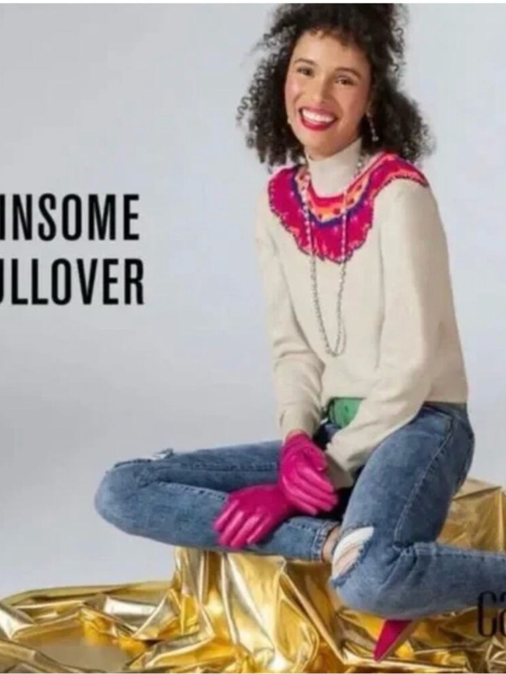 Cabi winsome pullover large